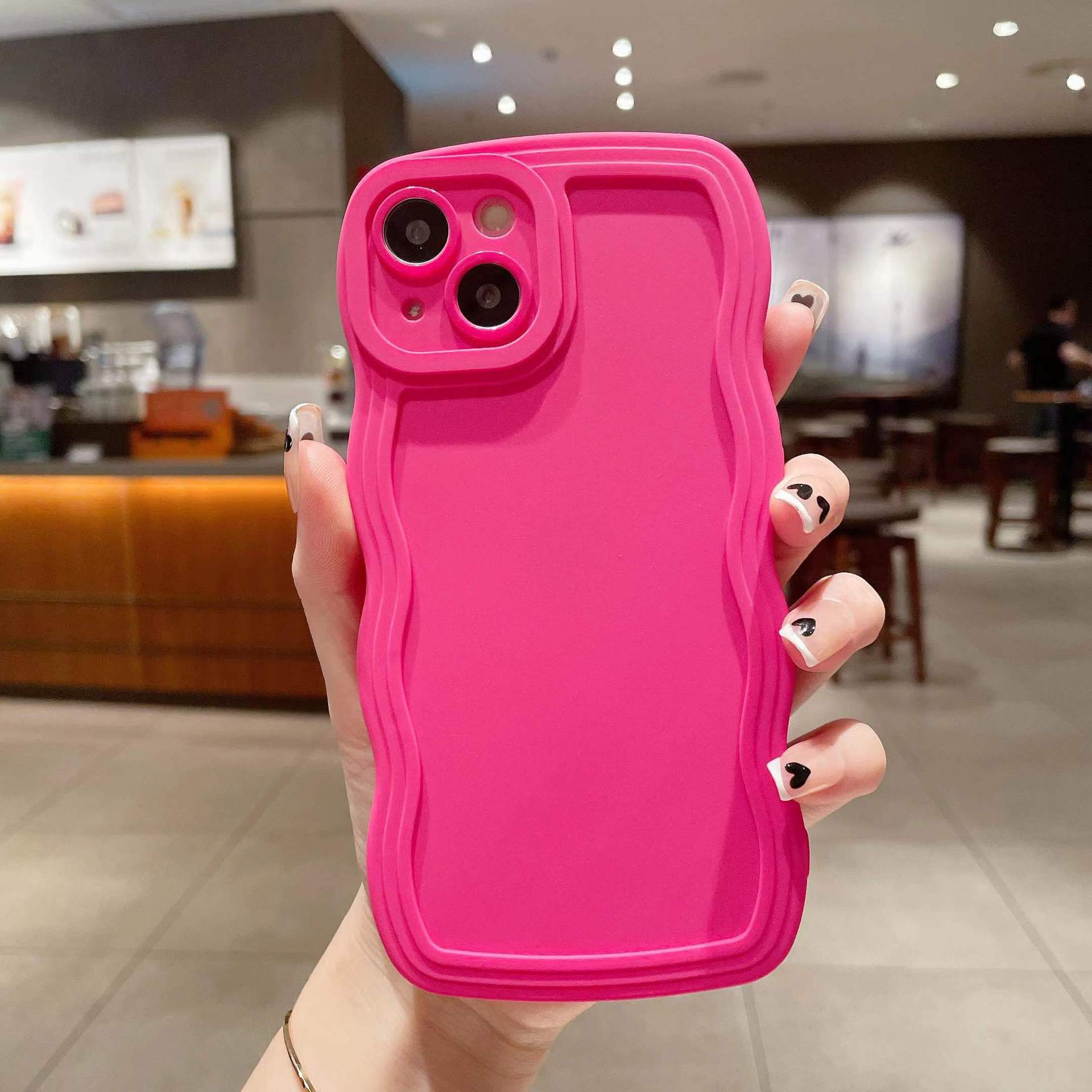 Big Wave Phone Case Silicone All-inclusive Big Wave Phone Case Silicone All-inclusive